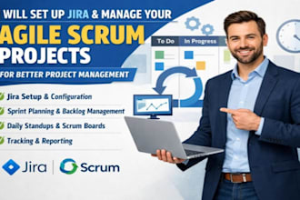 set up jira and manage your agile scrum projects for better project management