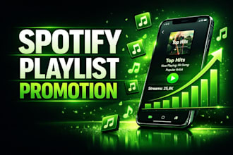 do organic spotify playlist promotion and music marketing