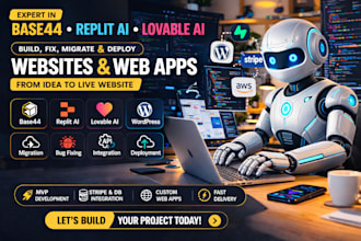 migrate base44 to wordpress replit ai developer debug lovable bug fix base44