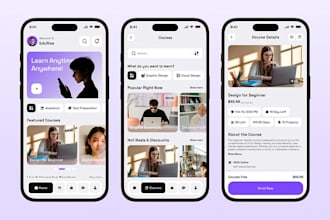 develop elearning app lms app kid learning app online course app educational app