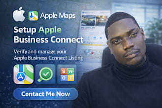 setup apple business connect verify apple maps approve apple map listing