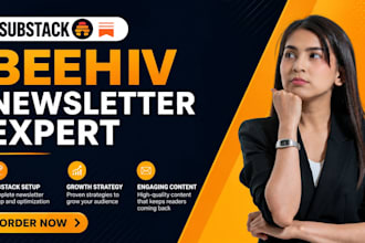 organically promote substack article ,substack newsletter and beehiv newsletter