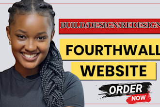 build fourth wall website design fourthwall print on demand store setup