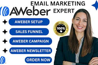 do aweber email automation campaign setup aweber newsletter email marketing