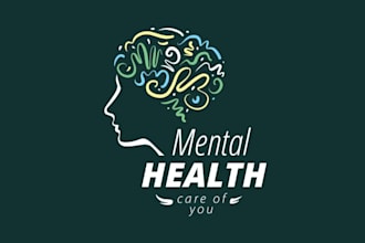 design health, medical, counseling, wellness, yoga, and fitness logo in 24hr