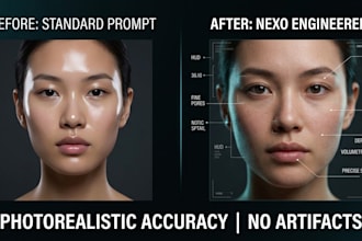 engineer photorealistic prompts for midjourney and dalle 3