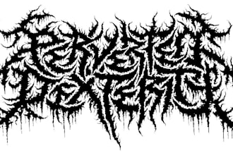 design a raw powerviolence metal logo for your band
