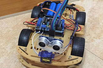 program arduino and integrate sensors, motors, and modules