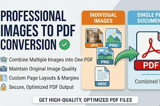 convert images to PDF , PDF to image professionally