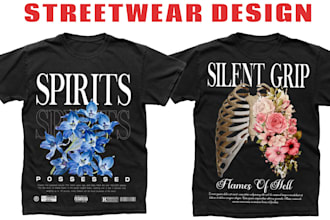 design streetwear graphics t shirt vintage 90s