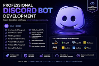 create custom discord bot