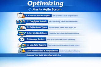 set up and optimize jira for agile scrum project management