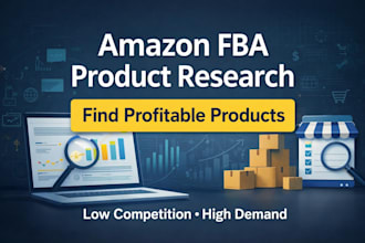 do amazon product research and find profitable products