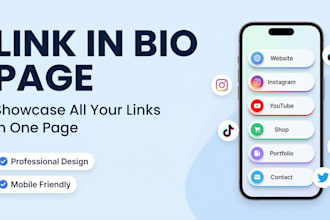 create a high converting link in bio landing page