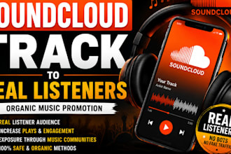 organically promote your soundcloud music to real listeners