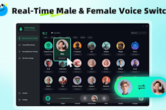 fix webtrc, ai sales sdr with realtime voice changer, live voice apis, tts web