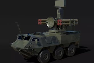 3d sam vehicle,military robotics motor,tactical warfare car,rc spaceship design