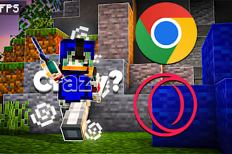 create you a minecraft thumbnail