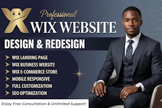 wix site redesign wix website redesign wix site clone wix website revamp wix