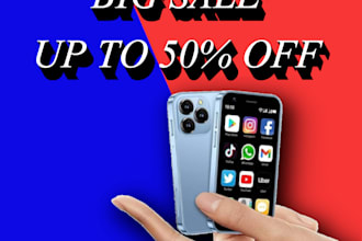 design eye catching sale poster for your business