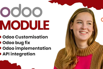 customize odoo modules, integration implementation, odoo module ecommerce store