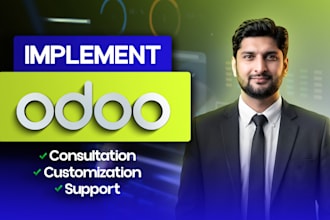 implement and configure odoo erp for your business