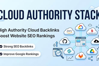 build high authority cloud stack backlinks for SEO ranking