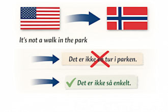 translate english to norwegian nynorsk or bokmal