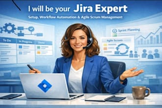 be your jira expert for setup, workflow automation, and agile scrum management