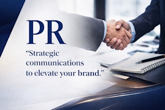 assist with PR, social media, and communications for your brand