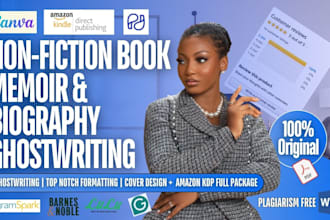 be your memoir or biography ghostwriter to tell your life story