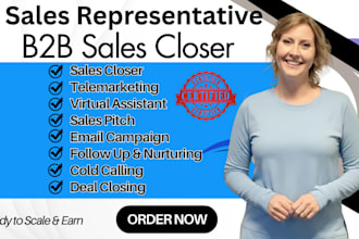 do sales closer salesperson sales representative b2b sales rep telemarketing