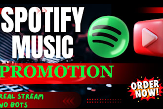 do spotify music track  promotion or spotify album promotion
