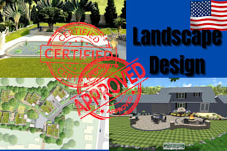 architect landscape 2d site plan, planting plan materials list as a gardener