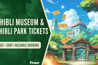 purchase studio ghibli museum and ghibli park tickets for fans