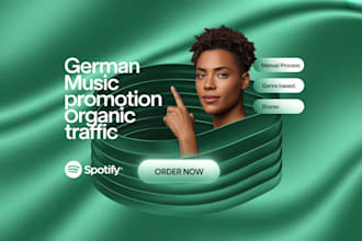 do spotify music promotion in german