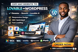 convert lovable ai to wordpress clone lovable ai website copy lovable ai website
