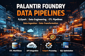 build palantir foundry data pipelines using pyspark