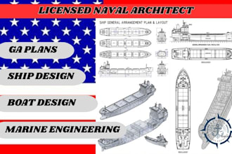design detailed commercial ship hull structure with stability analysis