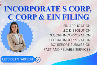 do boi submission report incorporate s corp c corp ein application dissolve llc
