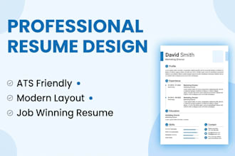 create a professional ats friendly resume