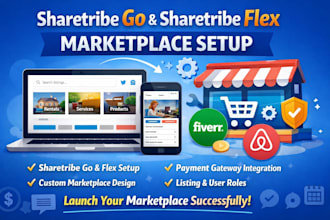 sharetribe go sharetribe flex marketplace setup