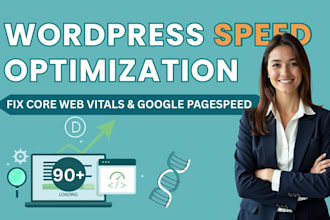 do wordpress speed optimization and fix core web vitals