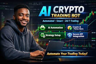 develop an ai crypto trading bot, or algorithmic trading bot