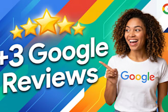 upgrade your level for 3 google reviews