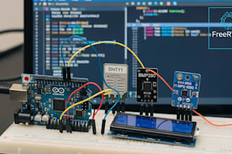 develop arduino samd51 firmware using freertos and integrate sensors