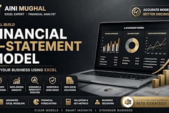 provide investor ready 3 statement financial model