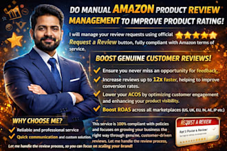 help you improve your amazon feedback reviews and account health professi
