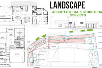 provide architect landscape design licensed landscape stamp california permit