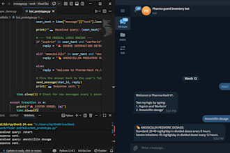 build a custom python telegram bot